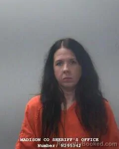 Mugshot of Elizabeth C Gustin booked in Madison County, Alabama on August 12, 2026