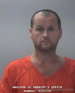 Mugshot of BRYAN T WELLS booked in Madison County, Alabama on April 6, 2026