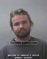 Booking photo from Madison County, Alabama