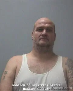 Mugshot of Bradley S Atchison booked in Madison County, Alabama on July 28, 2026