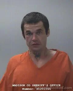Mugshot of Johnathon G Martin booked in Madison County, Alabama on July 29, 2026