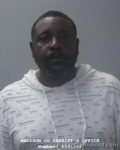 Mugshot of RAPHAEL D BARKER booked in Madison County, Alabama on May 29, 2026