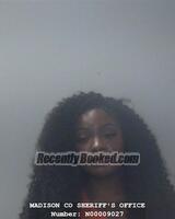 Booking photo from Madison County, Alabama