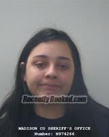 Booking photo from Madison County, Alabama