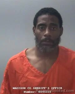 Booking photo from Madison County, Alabama