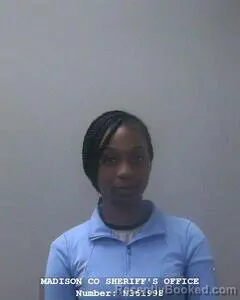 Mugshot of INYAH M HUNTER