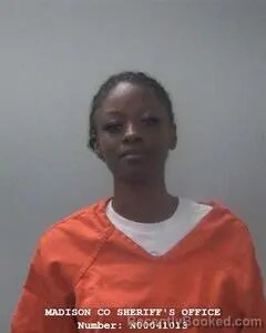 Mugshot of DESTINY BRIGHT booked in Madison County, Alabama on June 15, 2026