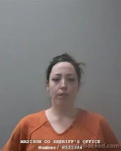 Mugshot of Kristin N Brown booked in Madison County, Alabama on October 12, 2026