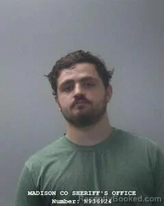 Mugshot of Caden K Luxemburg booked in Madison County, Alabama on September 16, 2026