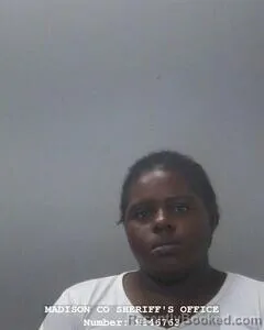 Mugshot of TYESHA L HAMMONDS booked in Madison County, Alabama on July 30, 2026