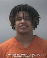 Booking photo from Madison County, Alabama