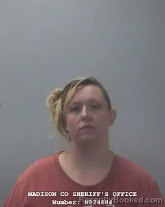 Mugshot of Tiffany L Harris booked in Madison County, Alabama on October 5, 2026
