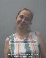 Booking photo from Madison County, Alabama