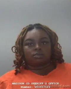 Mugshot of MAKAYLA A JOHNSON booked in Madison County, Alabama on May 6, 2026