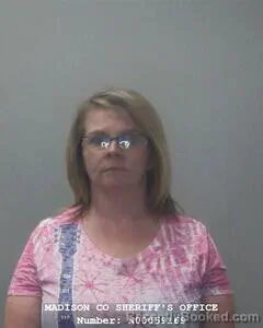 Mugshot of LOIS K PRUITT booked in Madison County, Alabama on April 17, 2026