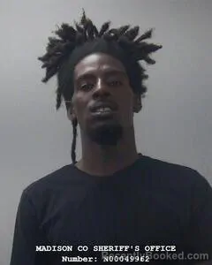 Mugshot of DESMOND D CRENSHAW booked in Madison County, Alabama on June 14, 2026