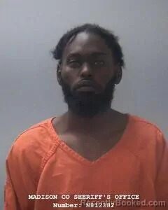 Mugshot of TERRENCE G RUSSELL booked in Madison County, Alabama on July 15, 2026