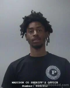 Mugshot of QUAYTON A GURLEY booked in Madison County, Alabama on March 27, 2026