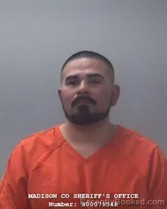 Mugshot of Joseph Torres booked in Madison County, Alabama on October 10, 2026