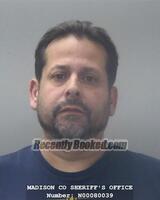 Booking photo from Madison County, Alabama