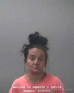 Mugshot of CARLIE M MONKS booked in Madison County, Alabama on June 27, 2026