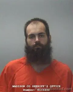 Mugshot of Benjamin W Boles booked in Madison County, Alabama on July 27, 2026