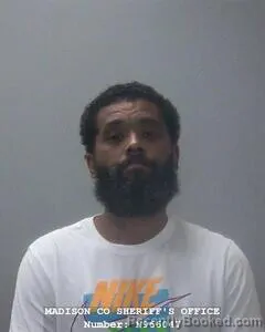Mugshot of Demarcus C Orr booked in Madison County, Alabama on August 21, 2026
