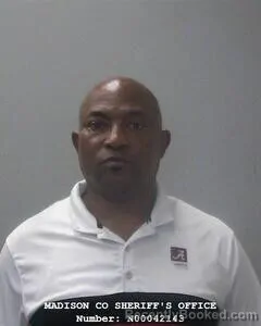 Mugshot of Milton A Watkins booked in Madison County, Alabama on August 20, 2026