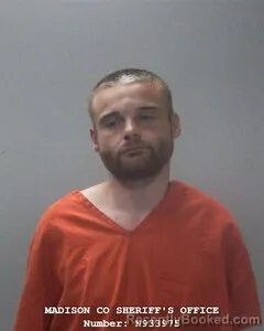 Mugshot of Joseph H Harrod booked in Madison County, Alabama on October 4, 2026