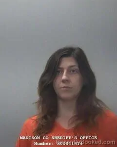Mugshot of KAITLENN Z SHELTON booked in Madison County, Alabama on July 30, 2026