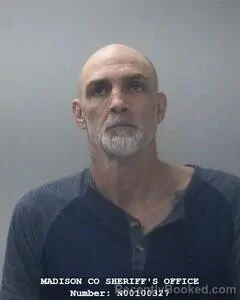 Mugshot of TERRY L EDWARDS booked in Madison County, Alabama on April 22, 2026
