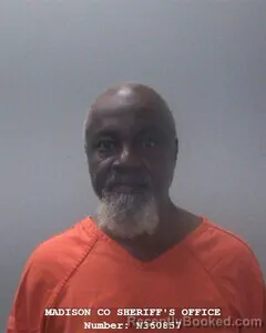 Mugshot of Ideal Rhodes booked in Madison County, Alabama on September 28, 2026