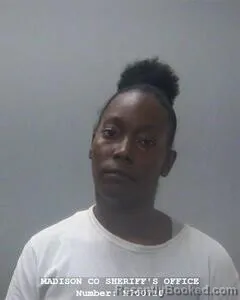 Mugshot of Reyadah T Malloy booked in Madison County, Alabama on July 25, 2026