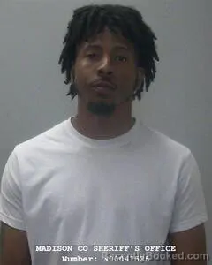 Mugshot of MALIEK K KENNEDY booked in Madison County, Alabama on May 3, 2026