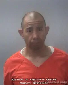 Mugshot of RAUL E MARTINES booked in Madison County, Alabama on April 27, 2026
