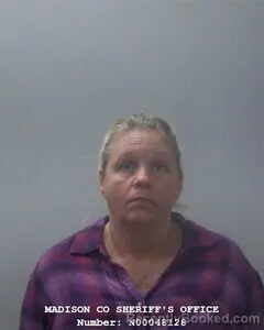Mugshot of Roxanne K Reynolds booked in Madison County, Alabama on September 29, 2026