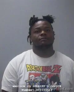 Mugshot of JAMARI A BOSTON booked in Madison County, Alabama on June 25, 2026