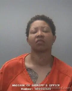 Mugshot of APRIL E BEECHER booked in Madison County, Alabama on May 11, 2026