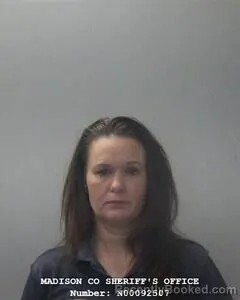 Mugshot of CORRI L COLLINS booked in Madison County, Alabama on June 11, 2026