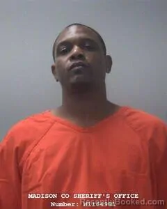 Booking photo from Madison County, Alabama