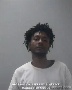 Mugshot of JASHAUD D RILEY booked in Madison County, Alabama on June 27, 2026