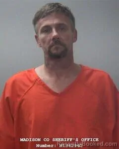 Mugshot of Timothy D Nolen booked in Madison County, Alabama on August 12, 2026