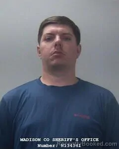 Mugshot of BRANDON T CLARDY booked in Madison County, Alabama on June 9, 2026