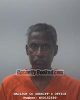 Booking photo from Madison County, Alabama