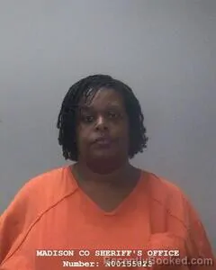 Mugshot of Kiawana N Johnson booked in Madison County, Alabama on August 24, 2026