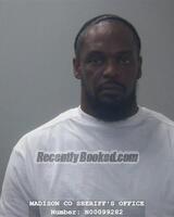 Booking photo from Madison County, Alabama