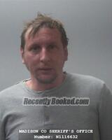 Booking photo from Madison County, Alabama