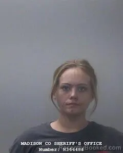 Mugshot of Ivie M Hargrove booked in Madison County, Alabama on July 31, 2026