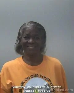 Mugshot of VETRA L ADAMS booked in Madison County, Alabama on June 21, 2026