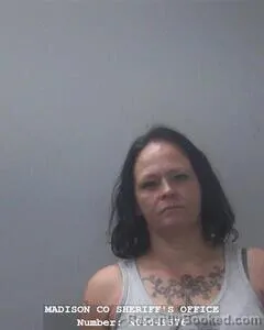 Mugshot of KRISTAL TUNELL booked in Madison County, Alabama on June 14, 2026